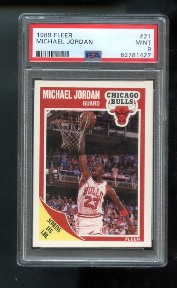 Amazon.com: Michael Jordan PSA GRADED 9 (Basketball Card